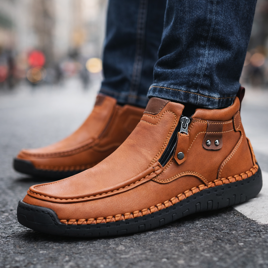 Women's Genuine Leather Orthopedic Ankle Boots