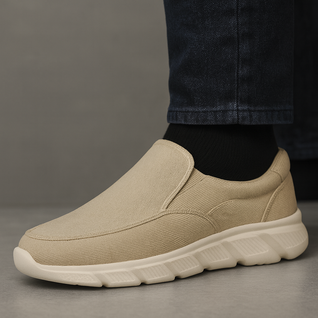 Men's Canvas Orthopedic Slip-On Sneakers