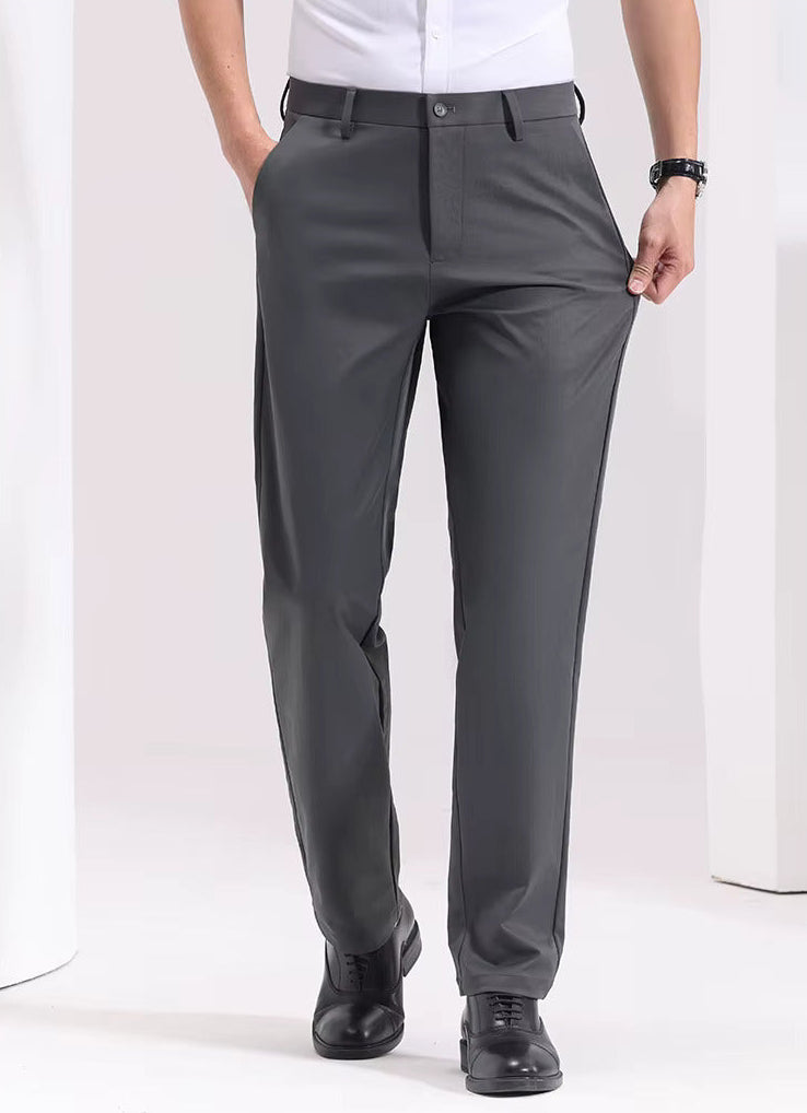 Montari Slim-Fit Cotton Trousers