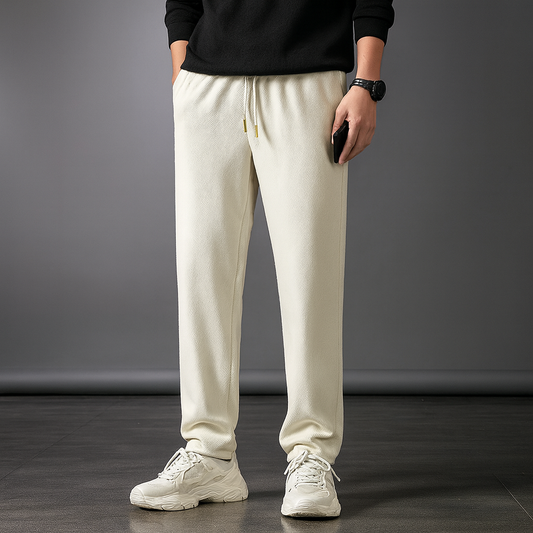 Men's Ice Silk Drawstring Sweatpants