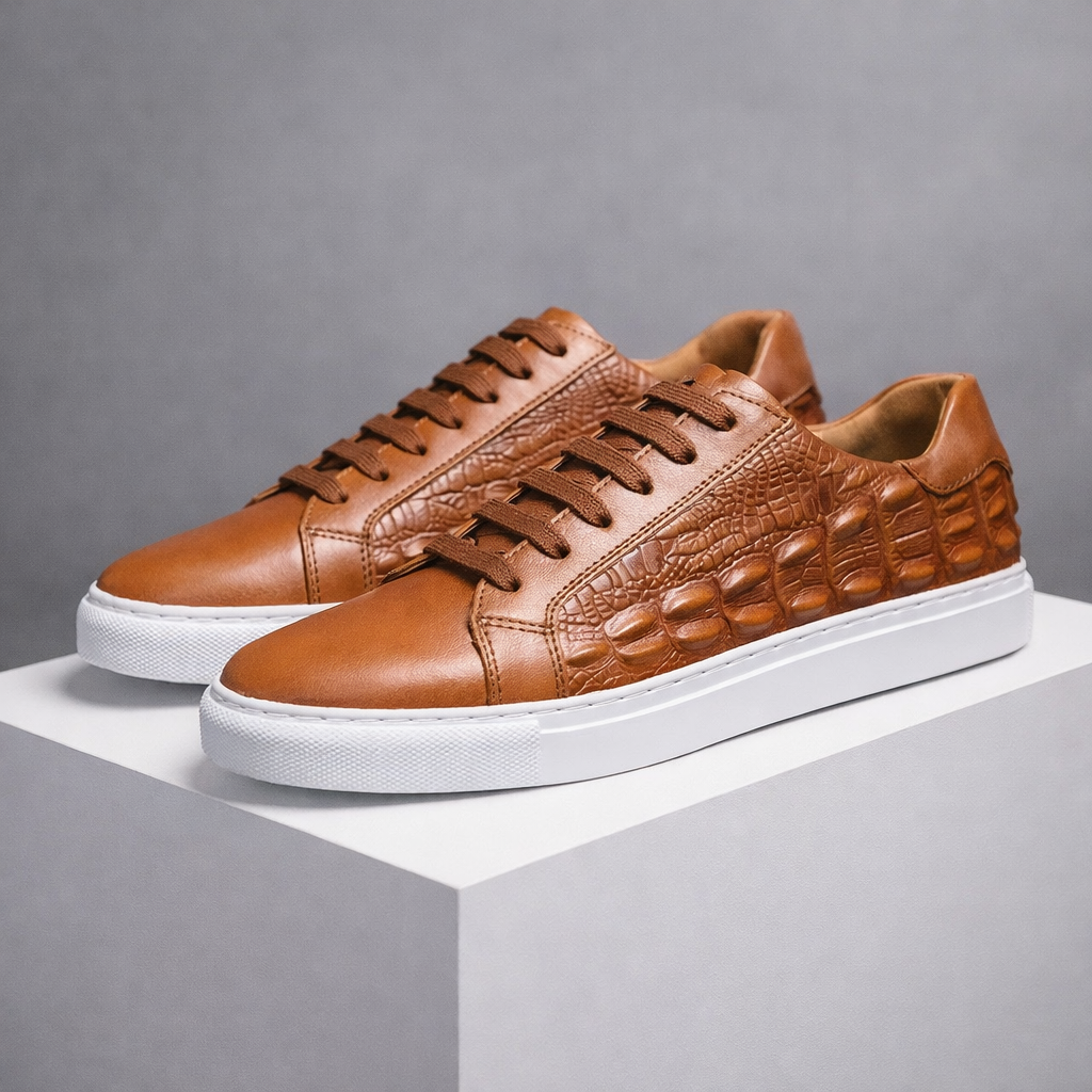 Men's Genuine Leather Orthopedic Dress Shoes