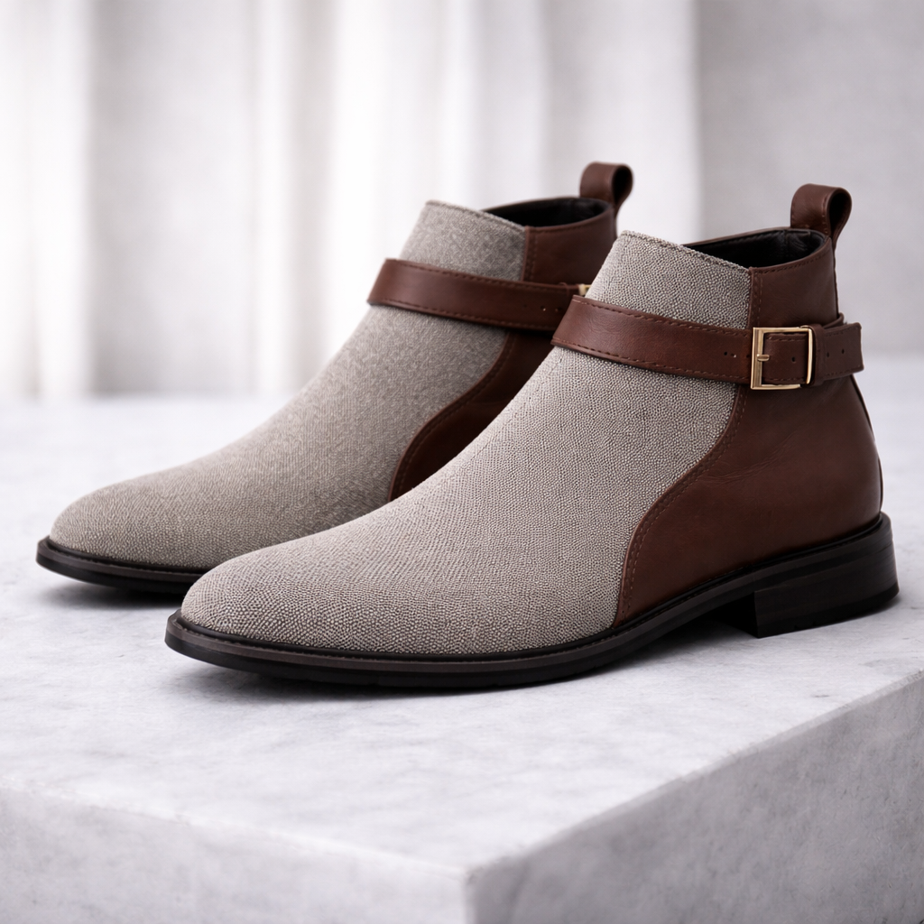 Montari Leather Chelsea Boots