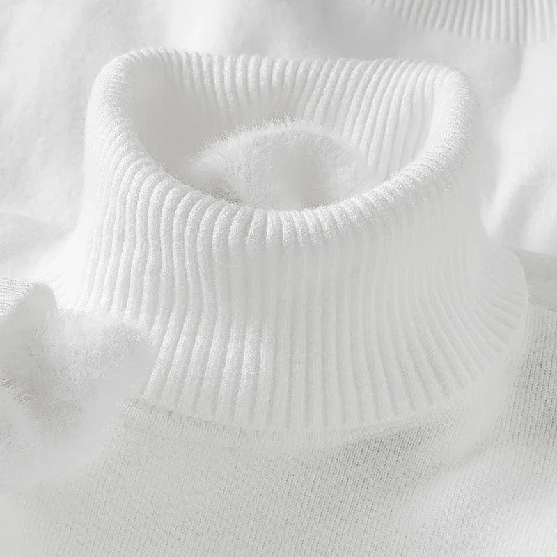 Men's Merino Wool Turtleneck Sweater