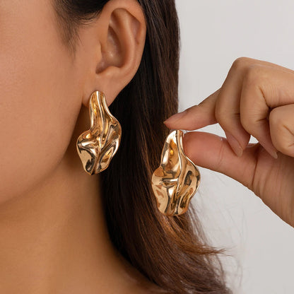 Women's Interlocked Drop Earrings