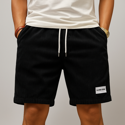 Men's Corduroy Drawstring Shorts