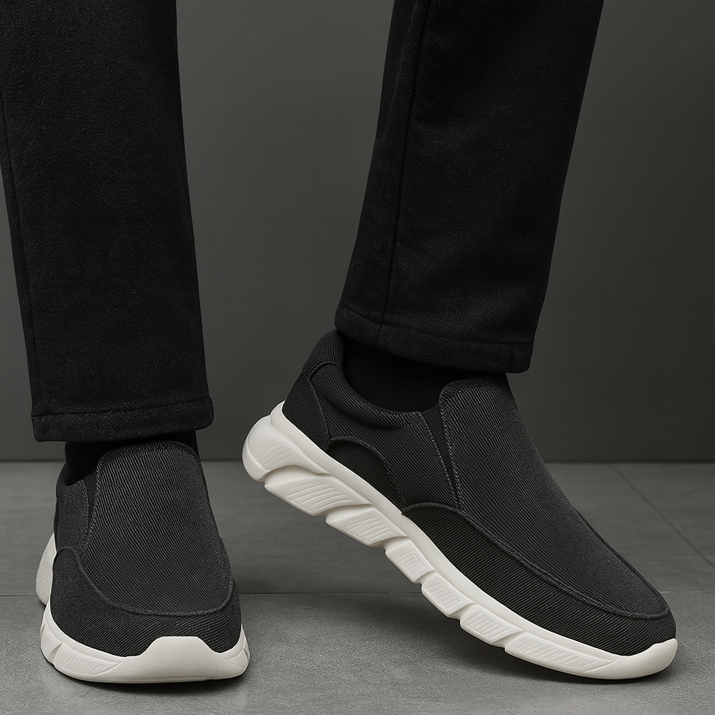 Men's Canvas Orthopedic Slip-On Sneakers