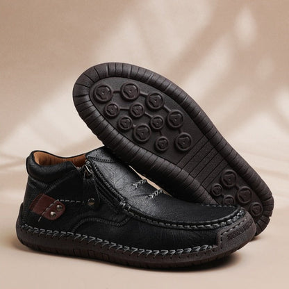 Men's Genuine Leather Orthopedic Ankle Shoes