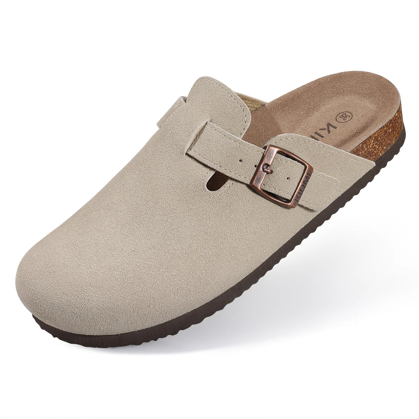 Men's Suede Slip-On Clog Shoes