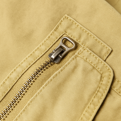 Men's Slim-Fit Cotton Cargo Pants