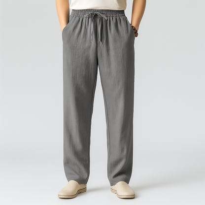 Men's Linen Drawstring Pants