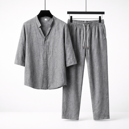 Men's Silk 2-Piece Matching Set