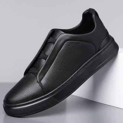 Men's Pebbled Leather Dress Shoes