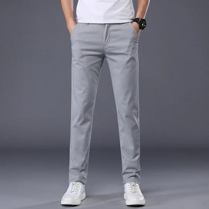 Calvero Slim Fit Cotton Dress Pants