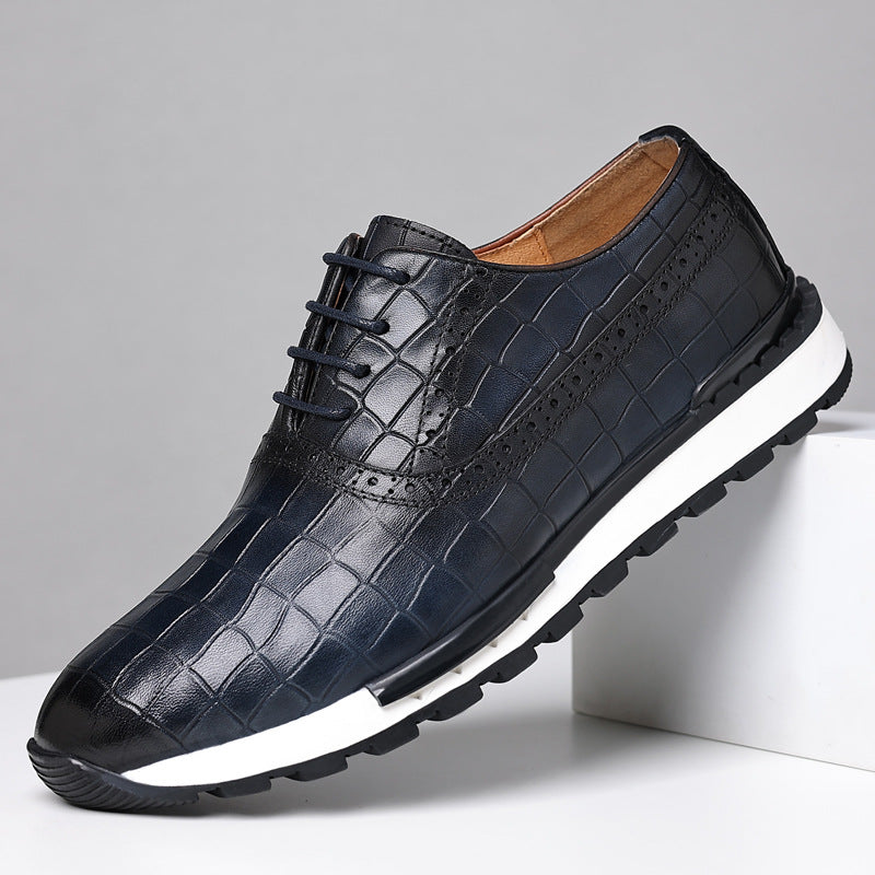 Men's Genuine Leather Orthopedic Dress Shoes