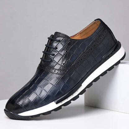 Men's Genuine Leather Orthopedic Dress Shoes