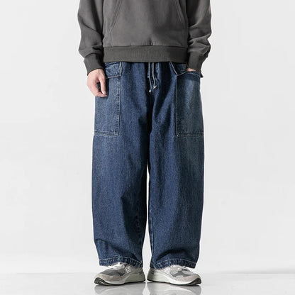Draven Wide-Leg Denim Jeans