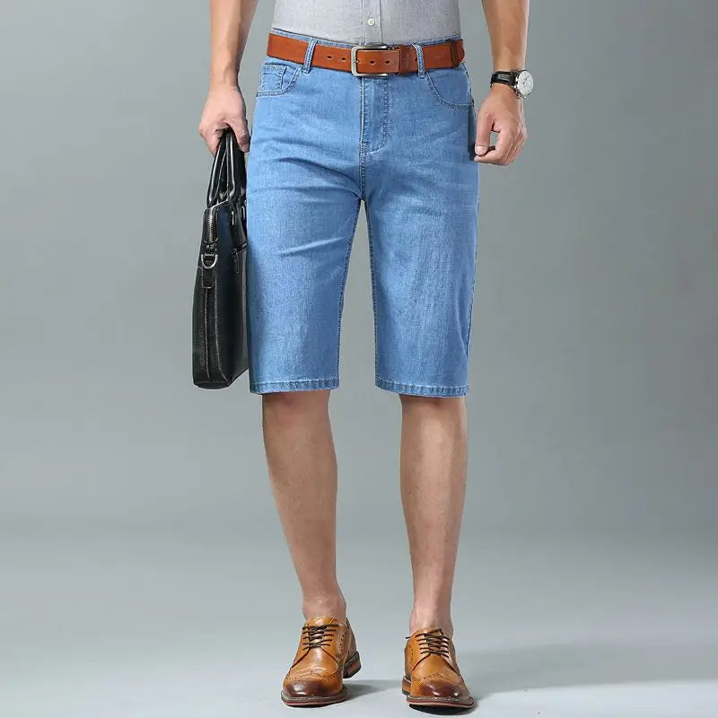Men's Stretch Denim Shorts