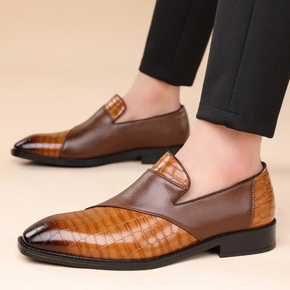Men's Italian Leather Orthopedic Slip-On Loafers