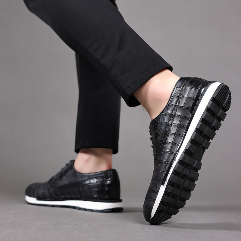Men's Genuine Leather Orthopedic Dress Shoes