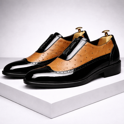 Men's Genuine Leather Orthopedic Dress Shoes