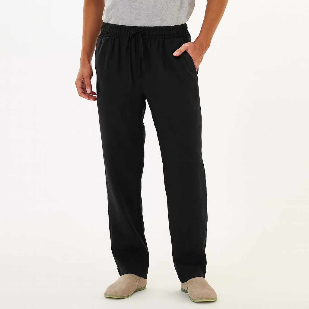 Calden Cotton Drawstring Pants