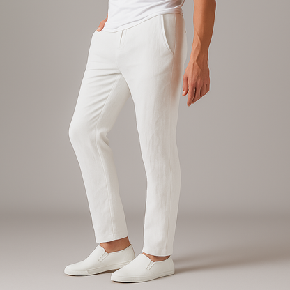 Men's Linen Drawstring Pants