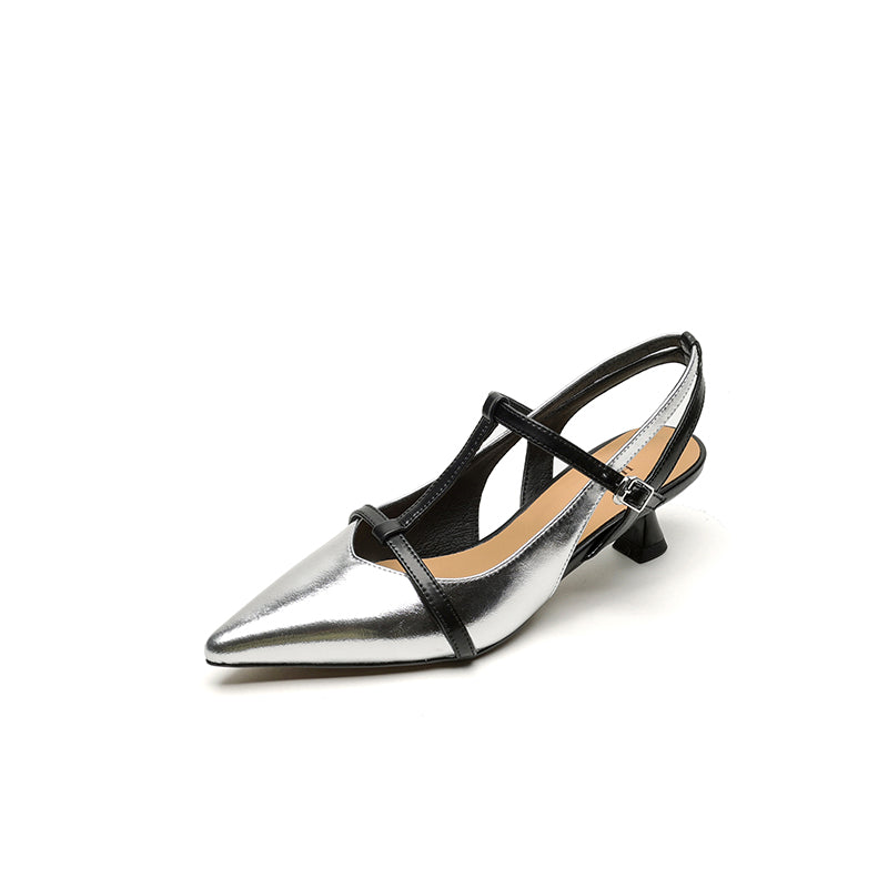 Women's Genuine Leather Mary Jane Orthopedic Heels