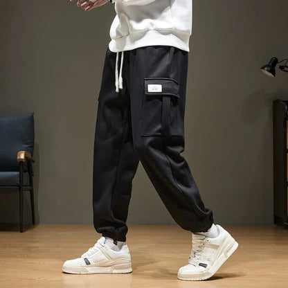 Dorian Relaxed Fit Cargo Joggers with Pockets