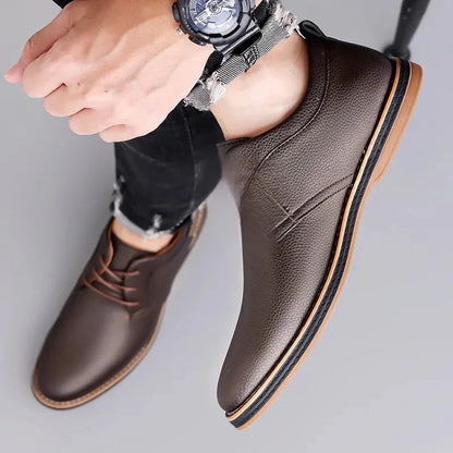 Hudson Orthopedic Genuine Leather Sneakers