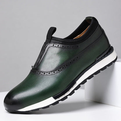 Men's Genuine Leather Orthopedic Oxford Shoes