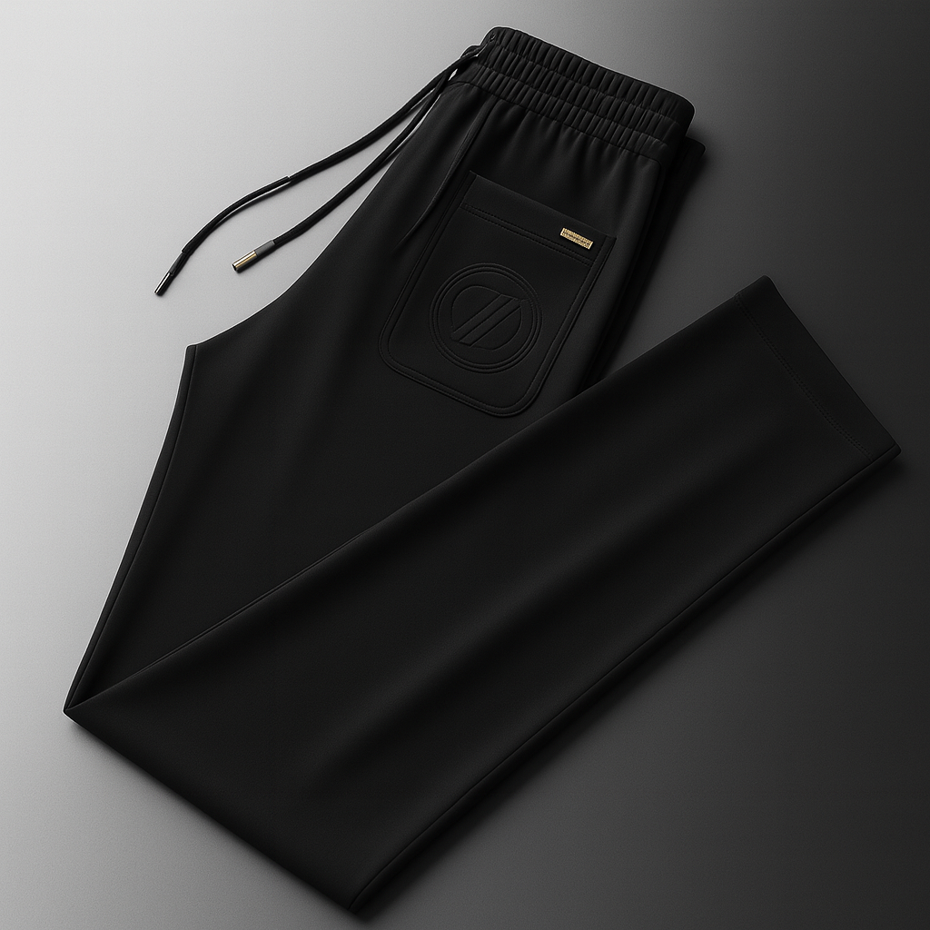 Men's Ice Silk Drawstring Sweatpants