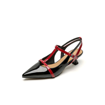 Women's Genuine Leather Mary Jane Orthopedic Heels