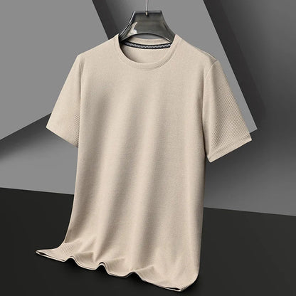 Men's Waffle Knit Crewneck T-Shirt