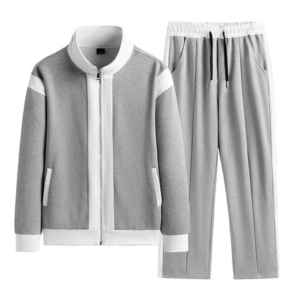 Men's Full-Zip Tracksuit Jogger Set