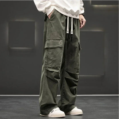 Harland Wide-Leg Cargo Pants