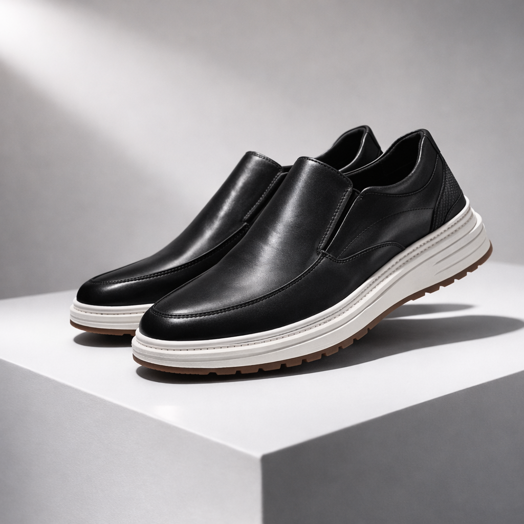 Men's Genuine Leather Orthopedic Slip-On Loafers
