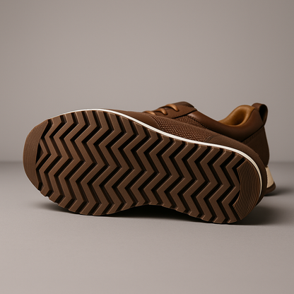 Men's Genuine Leather Orthopedic Sneakers