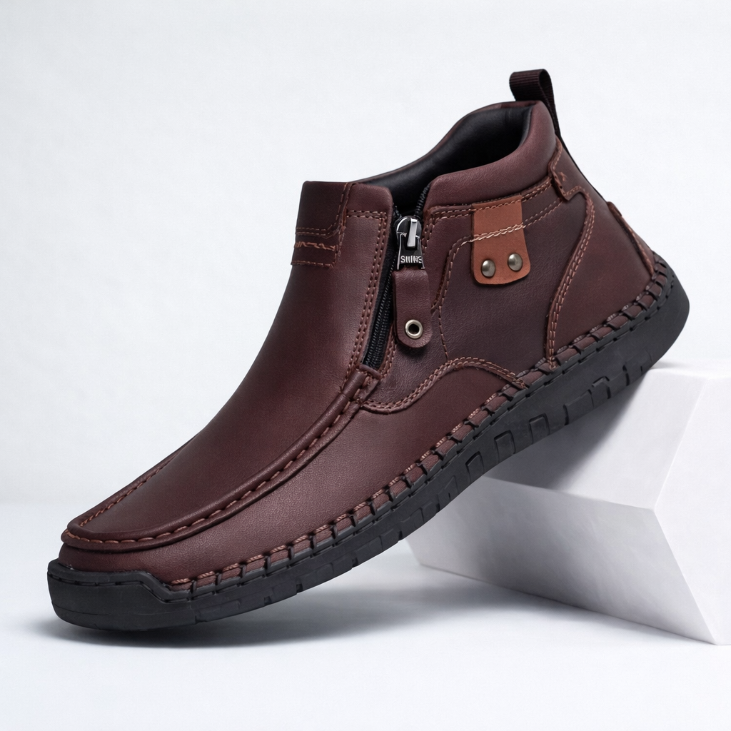 Women's Genuine Leather Orthopedic Ankle Boots