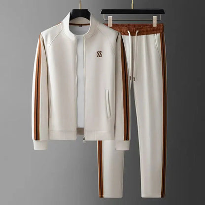 Men's Stripe 2-Piece Jogger Tracksuit