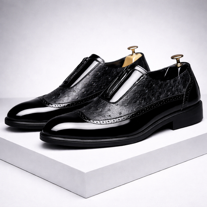Men's Genuine Leather Orthopedic Dress Shoes