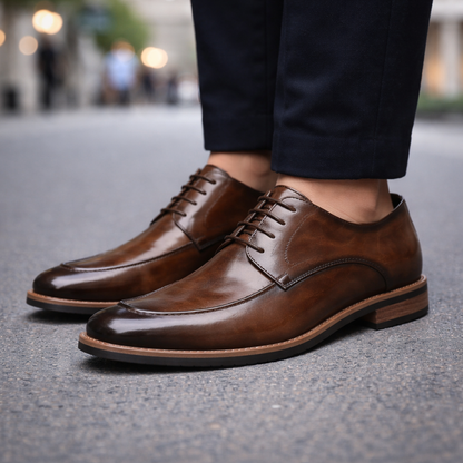 Montavi Italian Leather Dress Sneakers