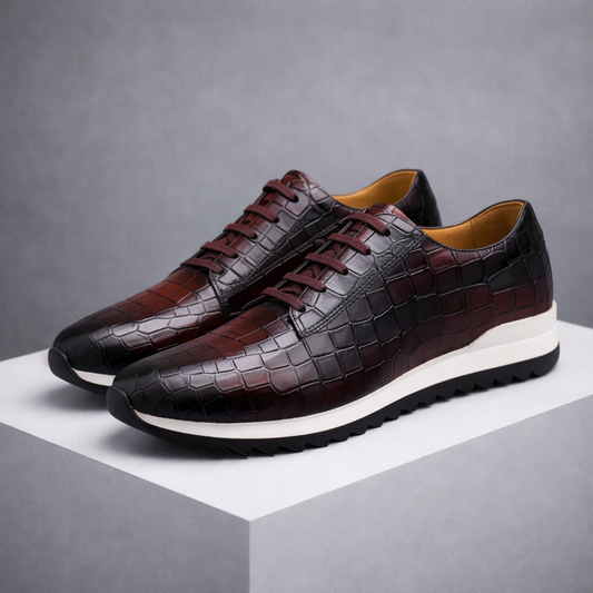 Men's Genuine Leather Orthopedic Dress Shoes
