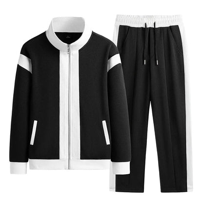 Men's Full-Zip Tracksuit Jogger Set