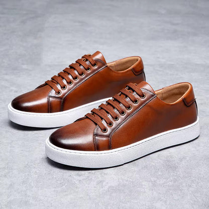 Montari Orthopedic Leather Sneakers