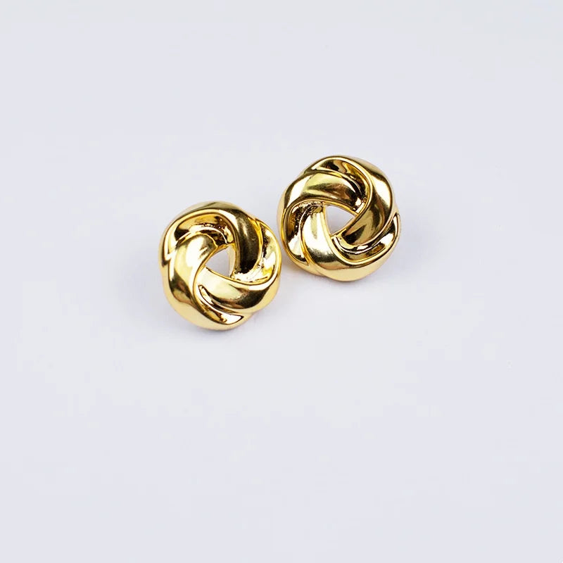 Women's Twist Snap-Closure Earrings