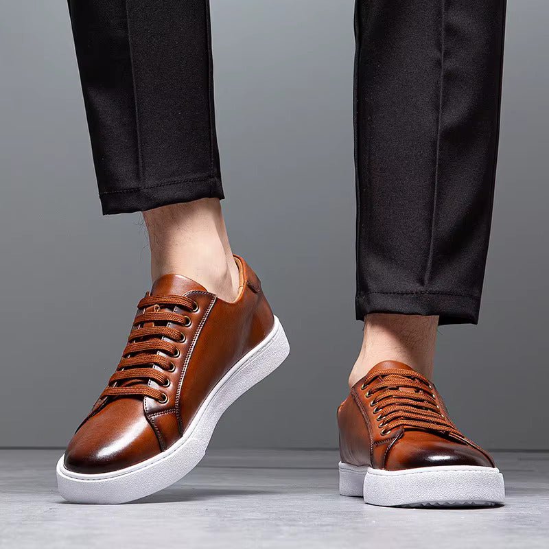 Montari Orthopedic Leather Sneakers