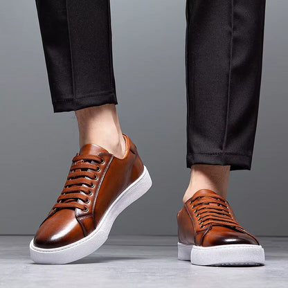Montari Orthopedic Leather Sneakers