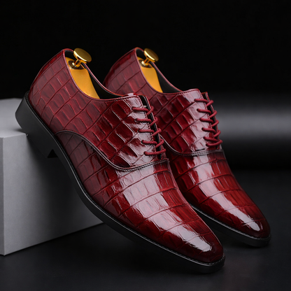 Men's Genuine Leather Orthopedic Dress Shoes