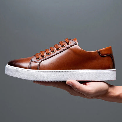 Montari Orthopedic Leather Sneakers