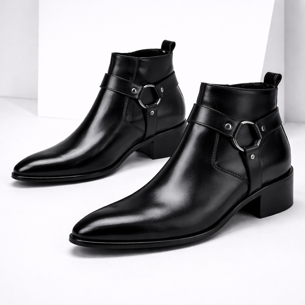 Tavero Orthopedic Leather Harness Boots
